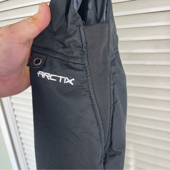 Arctix Kids Essential Insulated Black Bib Overalls Small - Picture 10 of 12